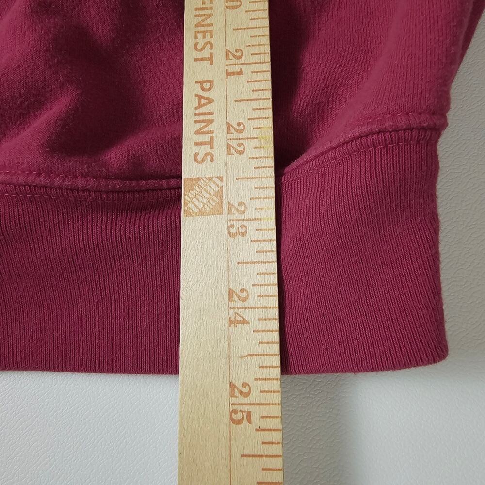 Vintage Christmas Snowman Grandma Sweatshirt Red Cozy Grannycore Cottagecore L - Picture 8 of 13